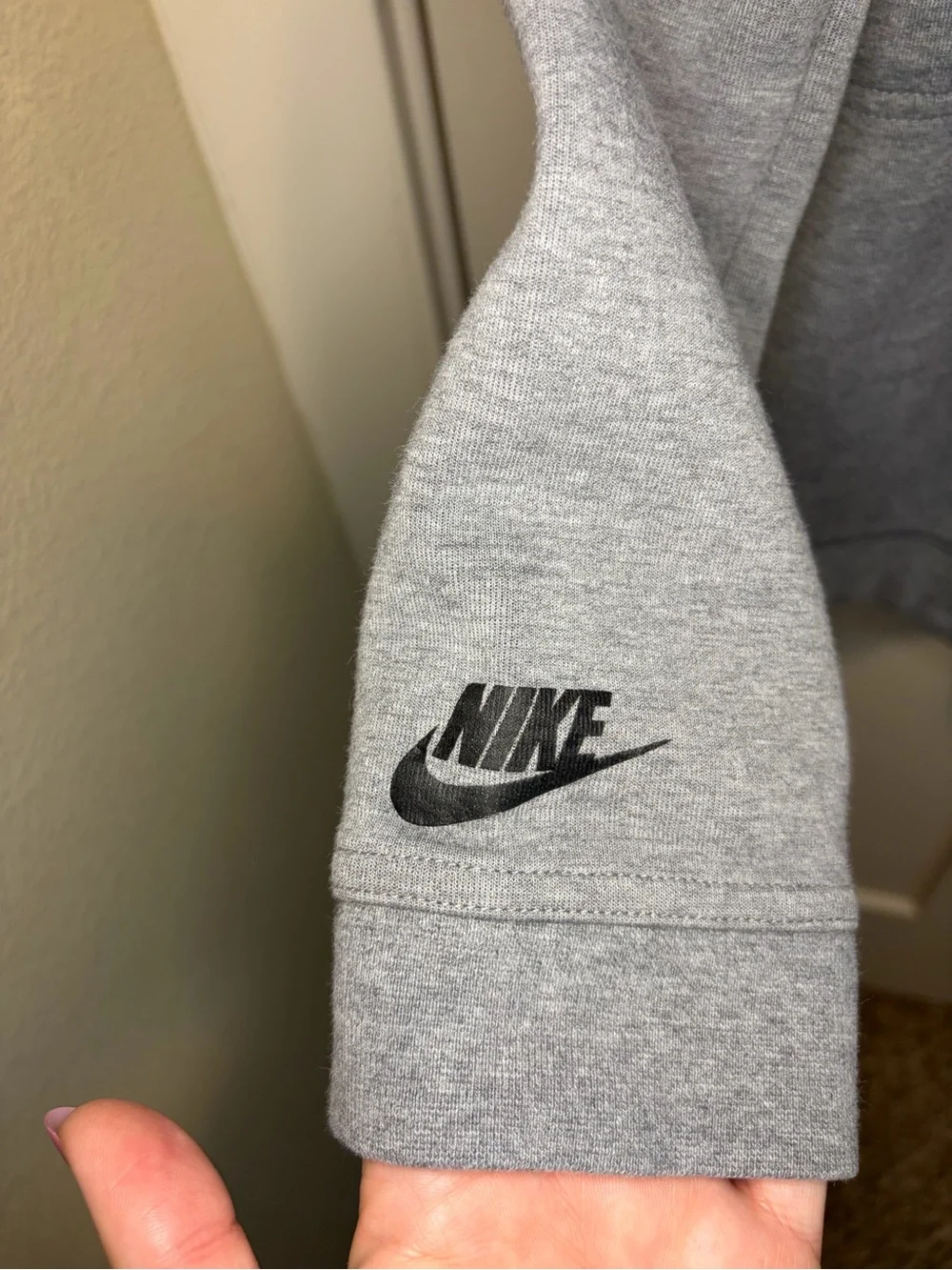 Nike Womens Tech Fleece Cape Hoodie with Asymmetrical Zip - Picture 6 of 7